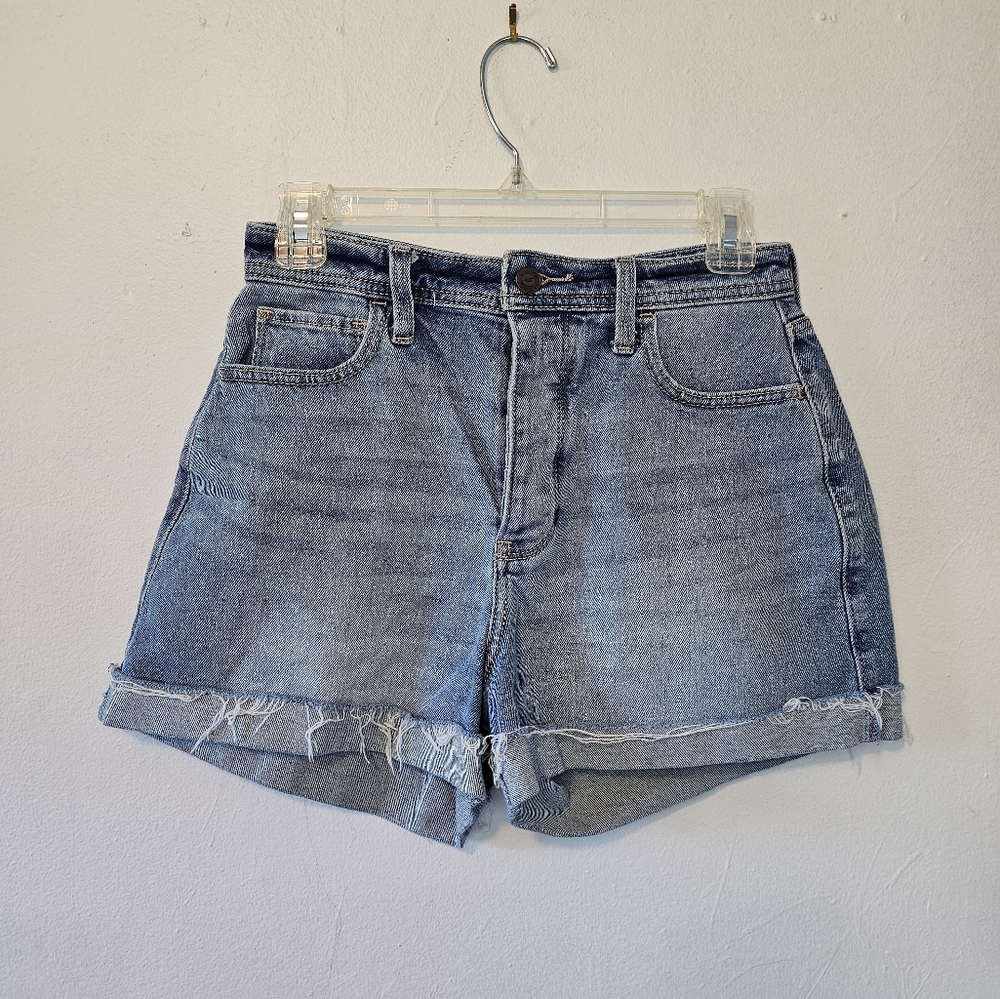 Hollister button denim shorts